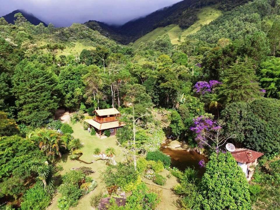Espirito Das Aguas Chales Лумиар Екстериор снимка